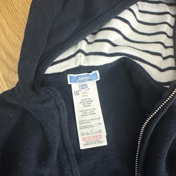 Jacadi sweater hoodie - Picture 2 of 4